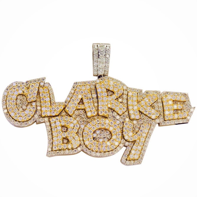 CJ16383 - Custom Clarke Boy Pendant